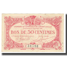 France, Lorient, 50 Centimes, 1919, UNC(60-62)