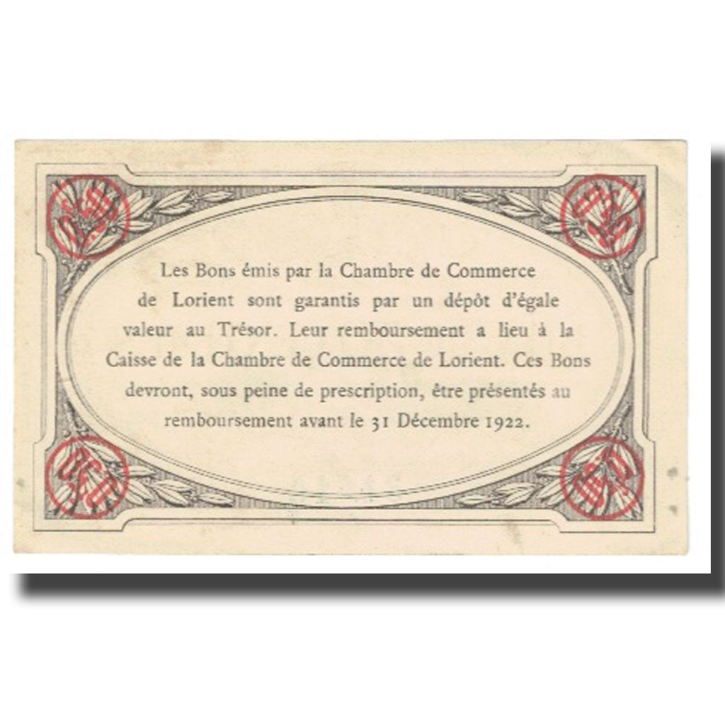 France, Lorient, 50 Centimes, 1919, UNC(60-62)