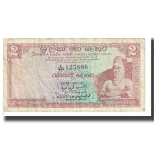 Banknote, Ceylon, 2 Rupees, 1974, 1974-08-27, KM:72a, VF(20-25)