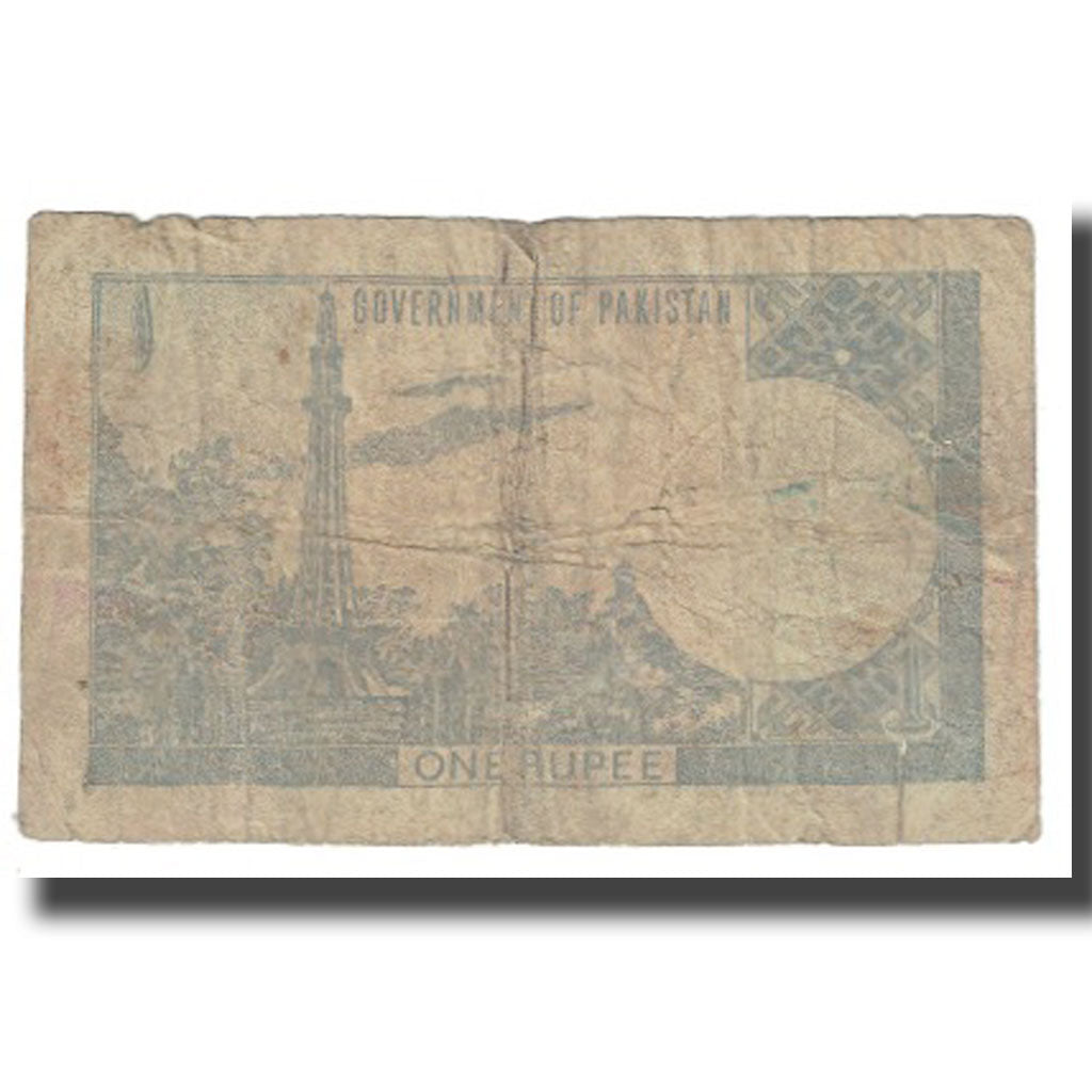 Banknote, Pakistan, 1 Rupee, KM:24a, VF(20-25)