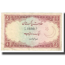Geldschein, Pakistan, 1 Rupee, KM:10a, SS