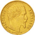 Frankreich, Napoleon III, 5 Francs, 1854,Paris,VF(20-25),Gold,KM 783,Gadoury1000