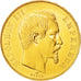Francia, Napoleon III, Napoléon III, 50 Francs, 1855, Paris, SPL, Oro, KM:78...