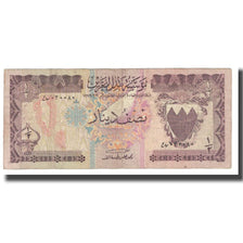 Billet, Bahrain, 1/2 Dinar, KM:7, TTB