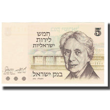 Biljet, Israël, 5 Lirot, 1973, KM:38, NIEUW