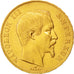 France,Napoléon III,50 Francs,1858,Strasbourg,AU(50-53),Gold,KM785.2,Gadoury1112