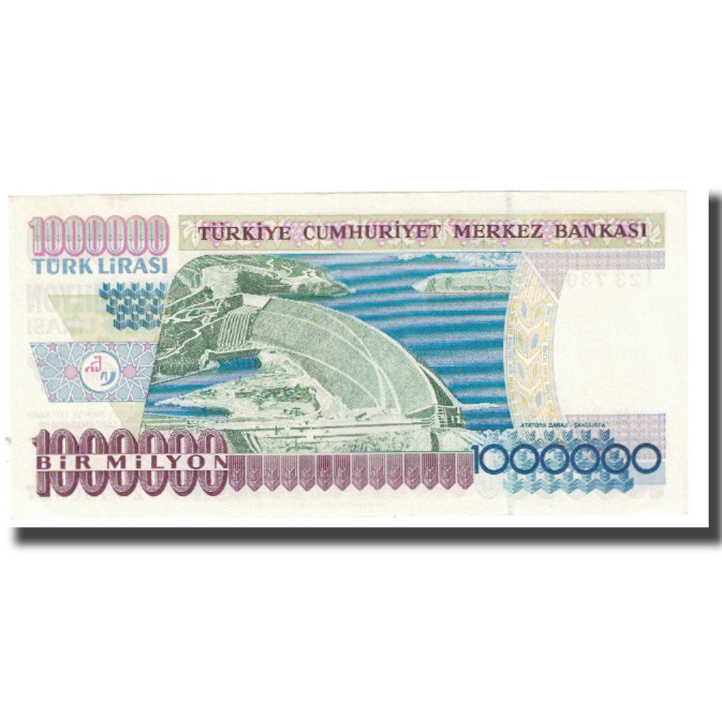 Banknote, Turkey, 1,000,000 Lira, 1970, 1970-10-14, KM:209, AU(55-58)