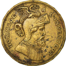 Frankreich, Token, Trades, Crayons Mengin, Faubourg Saint-Martin, SS, Kupfer