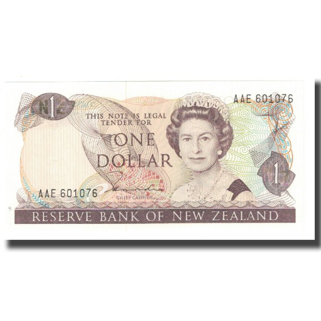 Banknote, New Zealand, 1 Dollar, KM:169a, UNC(65-70)