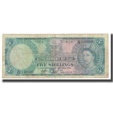 Billet, Fiji, 5 Shillings, 1965, 1965-10-01, KM:51e, TB