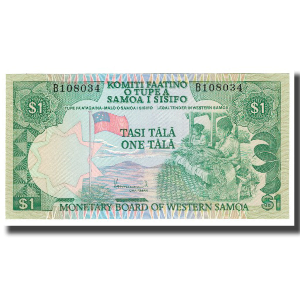 Billet, Samoa occidentales, 1 Tala, KM:19, NEUF
