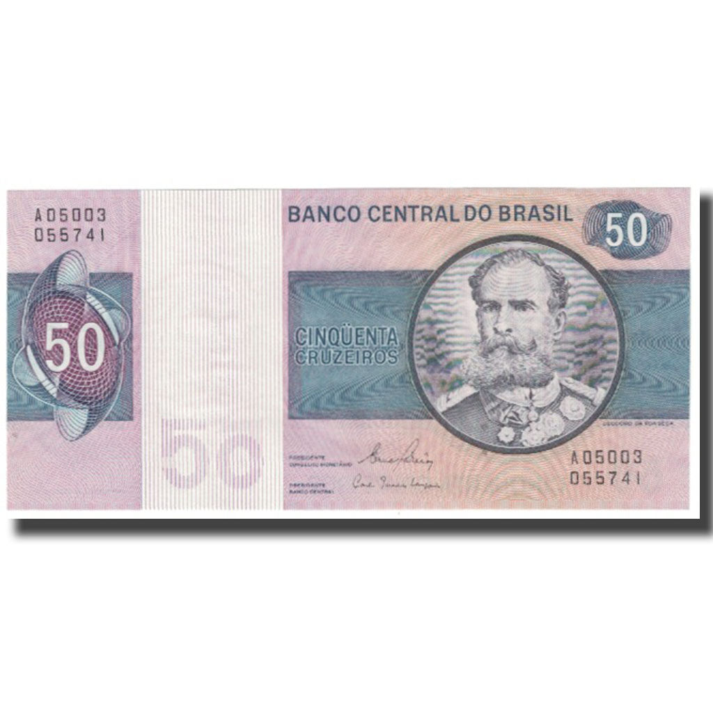Banknote, Brazil, 50 Cruzeiros, KM:194a, UNC(65-70)