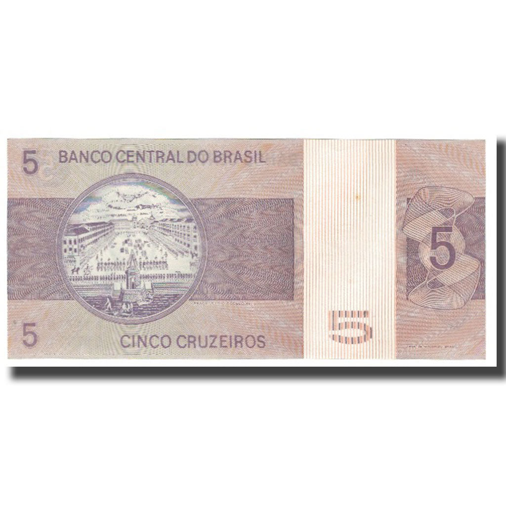 Banknote, Brazil, 5 Cruzeiros, KM:192a, UNC(65-70)