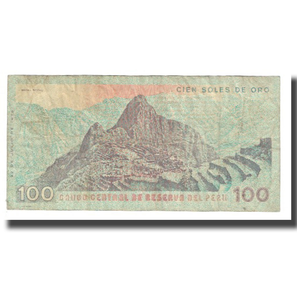 Banknote, Peru, 100 Soles De Oro, 1976, 1976-07-22, KM:108, VF(20-25)