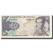 Banknote, Venezuela, 10 Bolívares, 1980, 1980-01-29, KM:60a, VF(20-25)