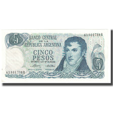Banknote, Argentina, 5 Pesos, KM:288, UNC(65-70)