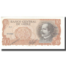 Billete, 10 Escudos, Chile, KM:142, SC
