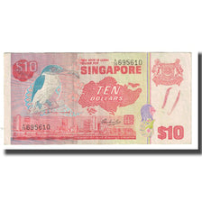 Banconote, Singapore, 10 Dollars, KM:11a, BB
