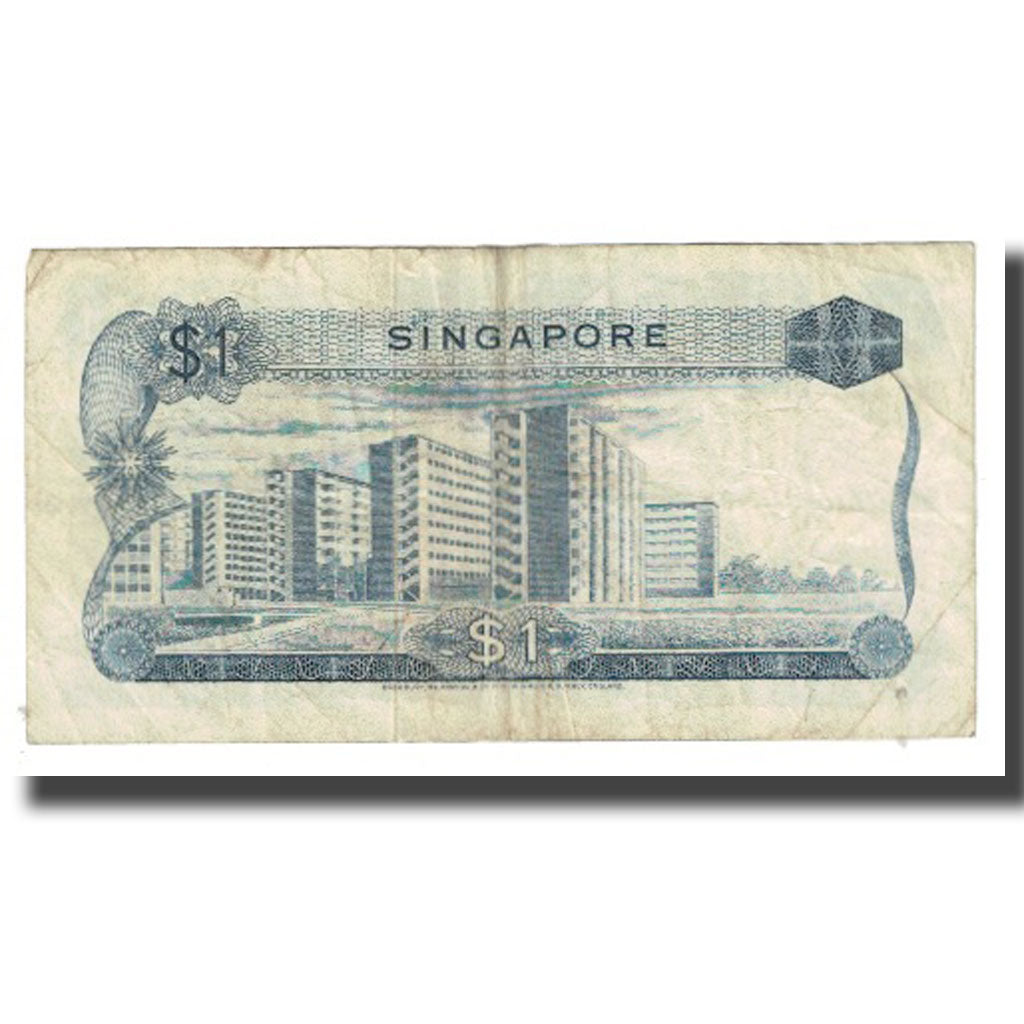 Banknote, Singapore, 1 Dollar, KM:1d, VF(20-25)