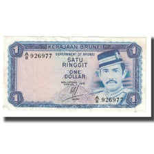 Billet, BRUNEI, 1 Ringgit, 1972, KM:6a, TTB