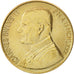VATICAN CITY, John Paul II, 20 Lire, 1980, EF(40-45), Aluminum-Bronze, KM:144