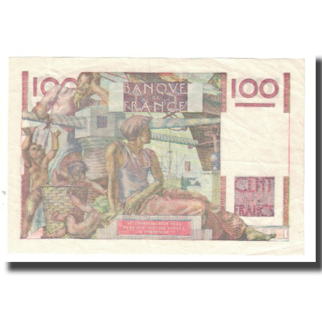 France, 100 Francs, 1952, D AMBRIERES, GARGAM, 1952-09-04, EF(40-45)