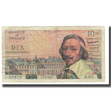 França, 10 Nouveaux Francs, 1962, P. Rousseau and R. Favre-Gilly, 1962-06-07