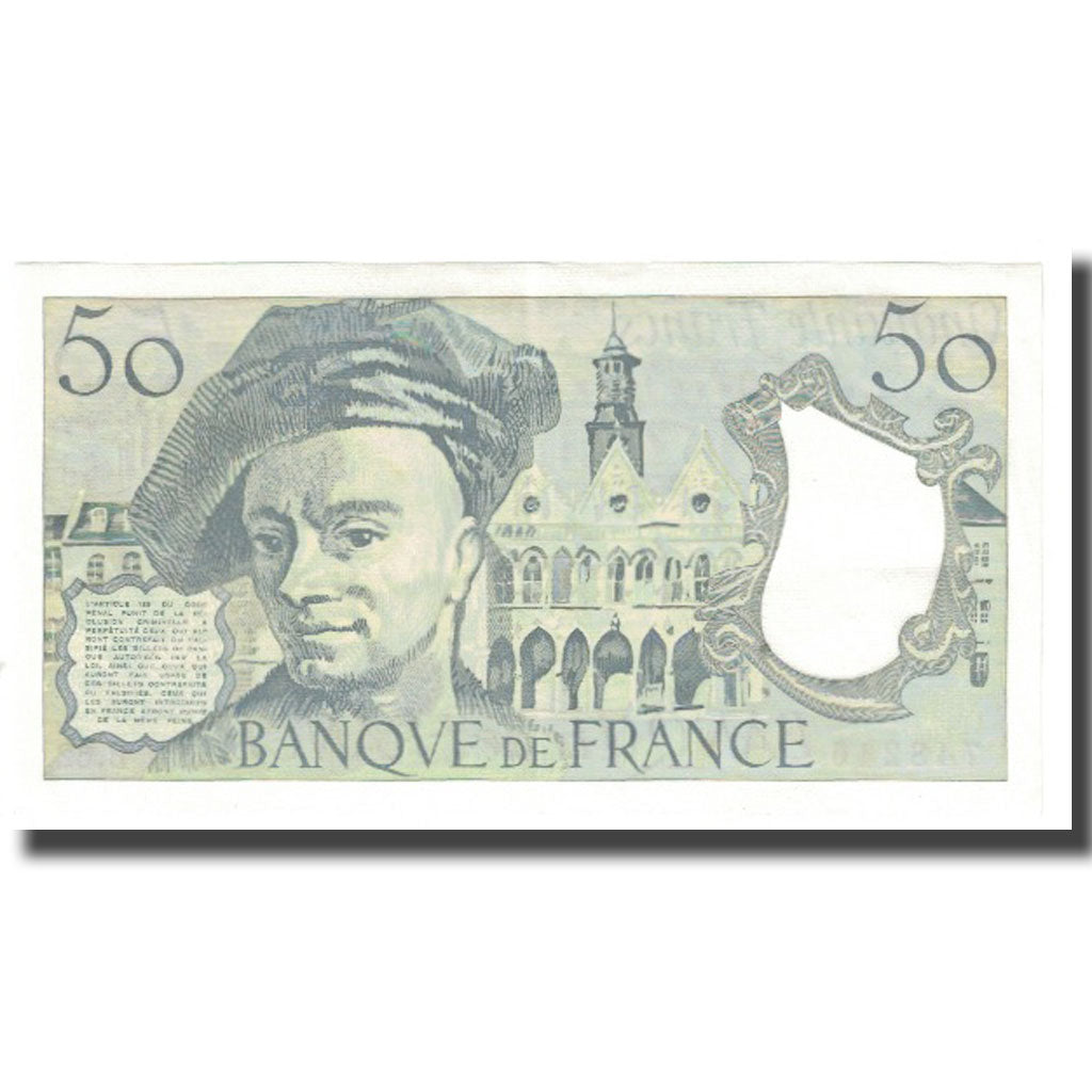 France, 50 Francs, 1990, STROHL TRONCHE DENTAUD, UNC(65-70), Fayette:67.10