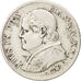 ITALIAN STATES, PAPAL STATES, Pius IX, Lira, 1866, Roma, VF(30-35),Silver,KM1378