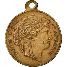 França, Token, Concours de Musique, Boulogne sur Seine, 1880, EF(40-45), Cobre