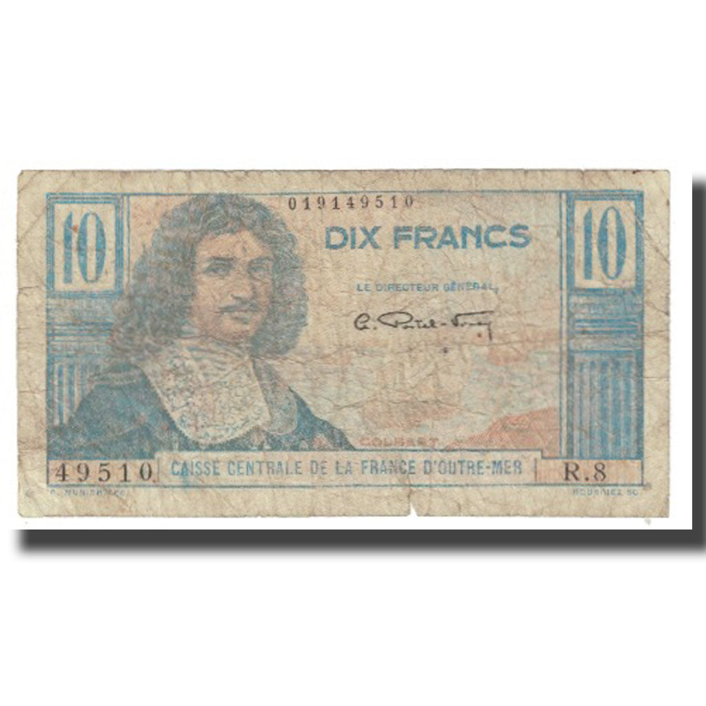 Banknote, French Equatorial Africa, 10 Francs, KM:21, VF(20-25)