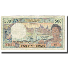 Banknote, French Pacific Territories, 500 Francs, 1992, Undated (1992), KM:1a