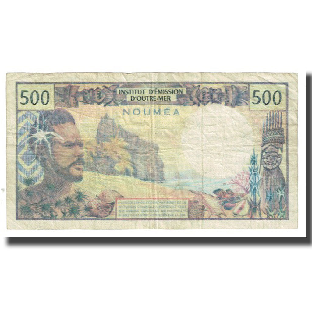 Banknote, French Pacific Territories, 500 Francs, 1992, Undated (1992), KM:1a