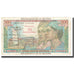 Biljet, Réunion, 10 Nouveaux Francs on 500 Francs, Undated (1953), KM:54a, TTB