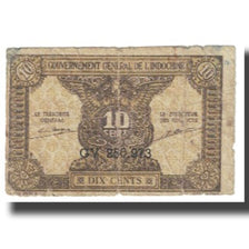 Banknote, FRENCH INDO-CHINA, 10 Cents, KM:89a, VF(20-25)
