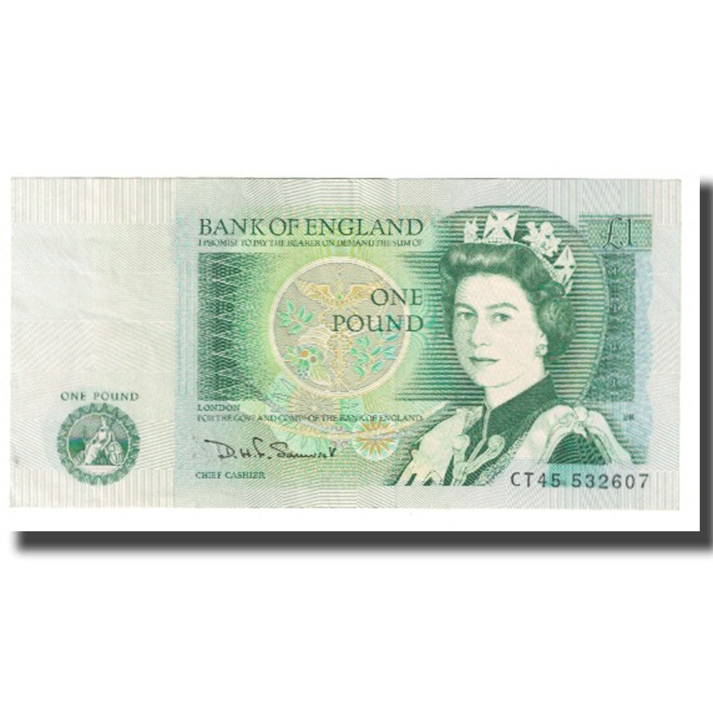 Banconote, Gran Bretagna, 1 Pound, 1978, KM:377a, BB
