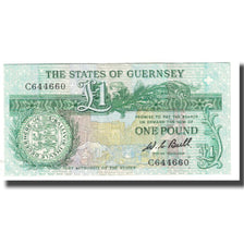 Nota, Guernesey, 1 Pound, KM:48a, UNC(65-70)