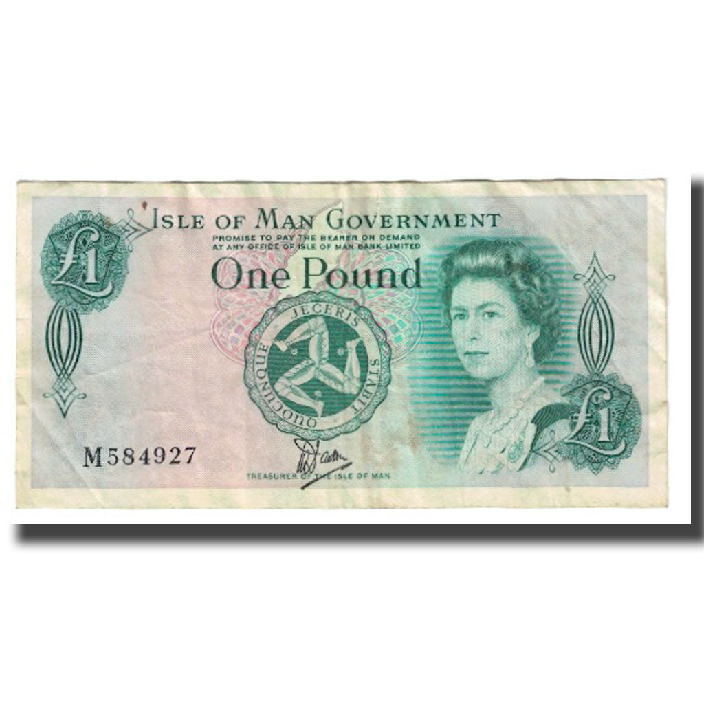 Banknote, Isle of Man, 1 Pound, 1983, Undated (1983), KM:38a, EF(40-45)