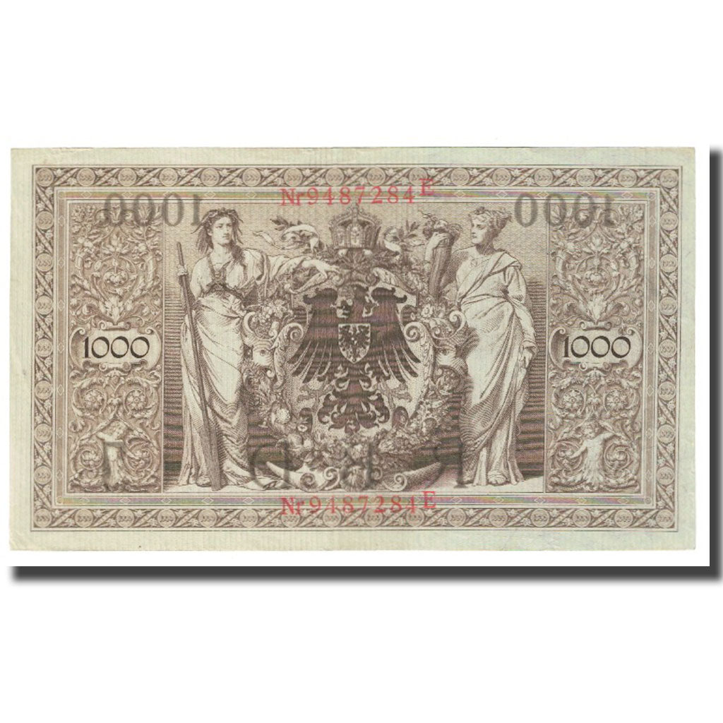Banknote, Germany, 1000 Mark, 1910, 1910-04-21, KM:44b, AU(55-58)