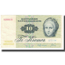 Banknote, Denmark, 10 Kroner, 1972, 1936-04-07, KM:48a, EF(40-45)