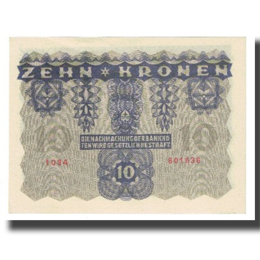 Geldschein, Österreich, 10 Kronen, 1922, 1922-01-02, KM:75, UNZ