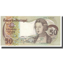 Banknote, Portugal, 50 Escudos, 1980, 1980-02-01, KM:174b, UNC(65-70)