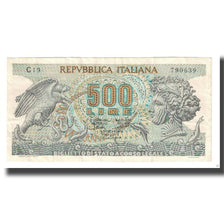 Geldschein, Italien, 500 Lire, 1967, 1967-10-20, KM:93a, VZ