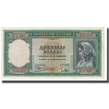 Banknote, Greece, 1000 Drachmai, 1939, 1939-01-01, KM:110a, AU(55-58)