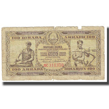 Banknote, Yugoslavia, 100 Dinara, 1946, 1946-05-01, KM:65a, F(12-15)