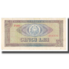 Banknote, Romania, 5 Lei, 1966, KM:93a, EF(40-45)