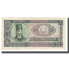 Banknot, Rumunia, 25 Lei, 1966, KM:95a, EF(40-45)