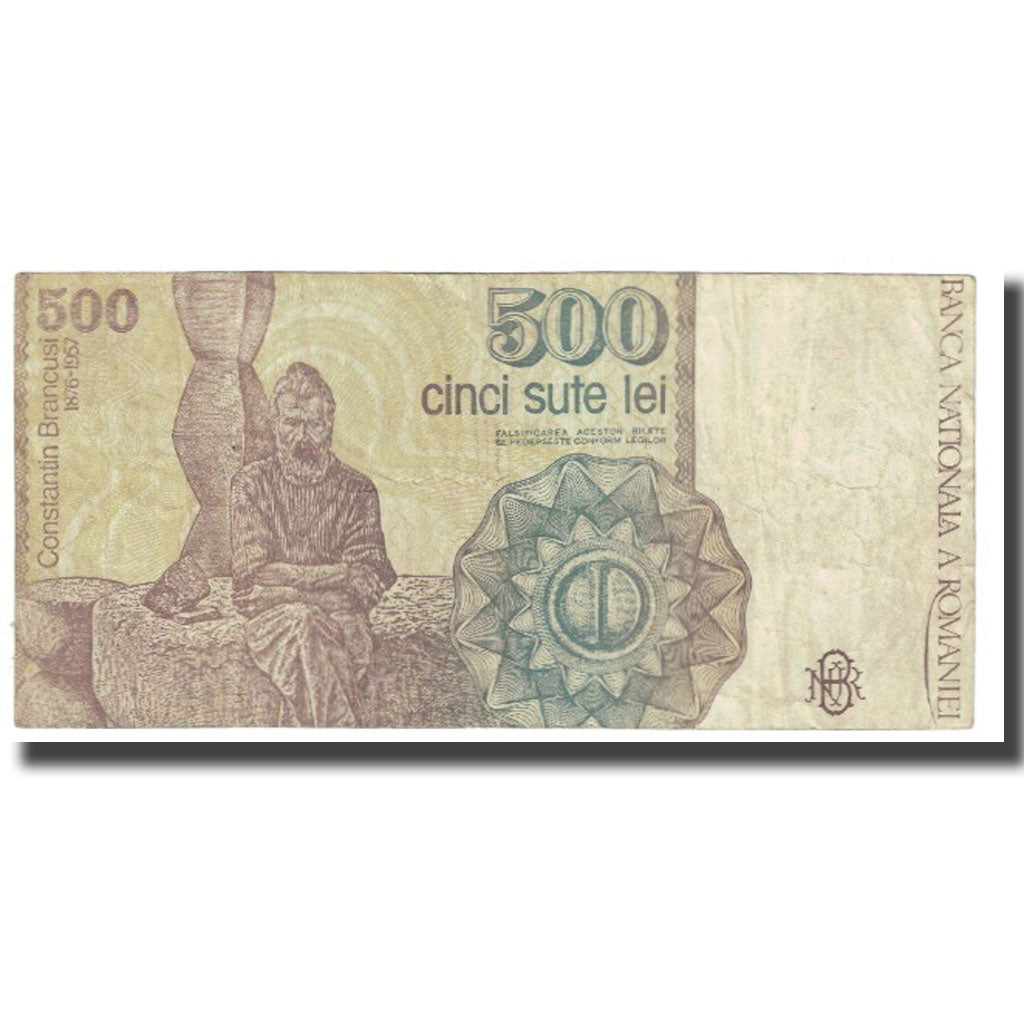 Banknote, Romania, 500 Lei, 1991, KM:98b, VF(30-35)