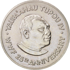 Tonga, King Taufa'ahau Tupou IV, Pa'anga, 1986, AU(55-58), Copper-nickel, KM:128
