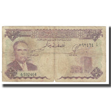 Banknot, Tunisia, 1/2 Dinar, KM:57, F(12-15)